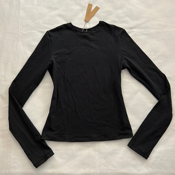 SKIMS Tops Skims Cotton Jersey Long Sleeve Tshirt Poshmark